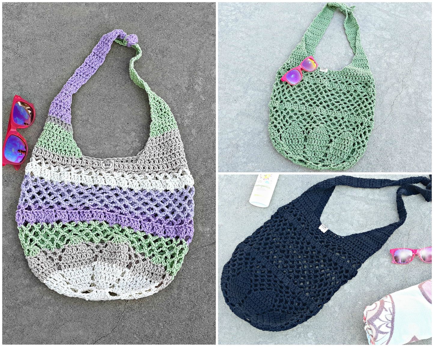 DAISY Farmers Market Bag Crochet Pattern