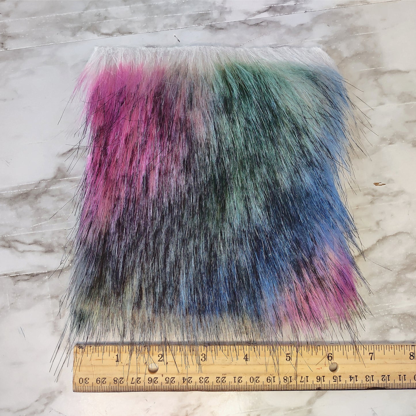 6" Large | DIY Faux Fur Pom Squares | Pre-Cut Faux Fur Squares