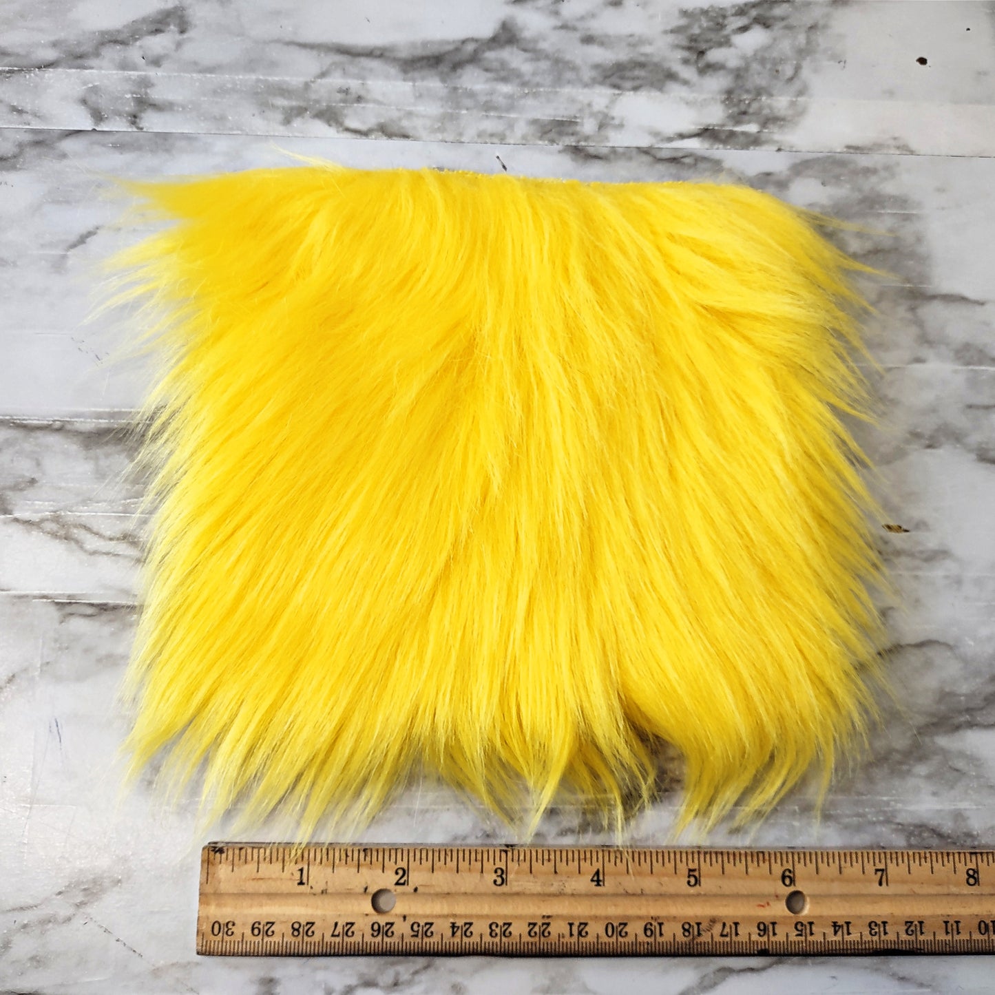 6" Large | DIY Faux Fur Pom Squares | Pre-Cut Faux Fur Squares