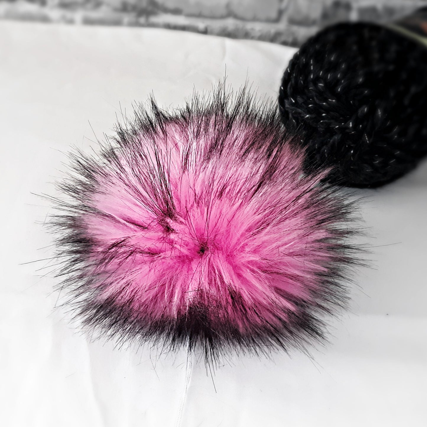 Bulk Faux Fur Poms | 6" Large | Packs of 10