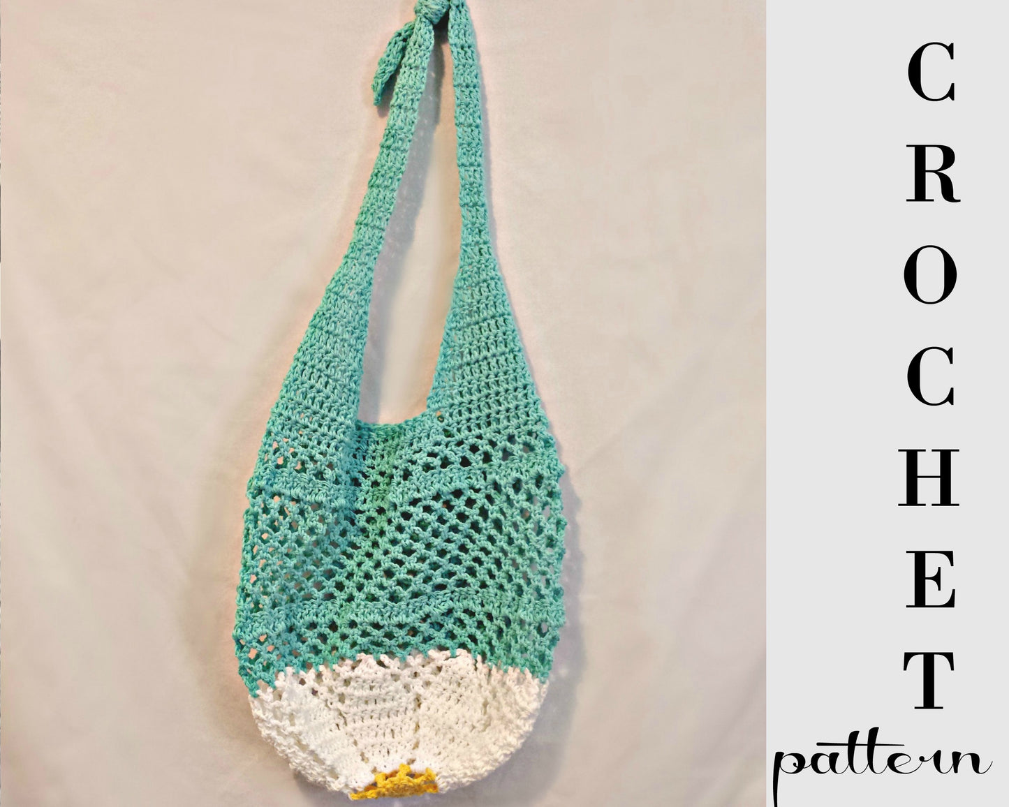 DAISY Farmers Market Bag Crochet Pattern