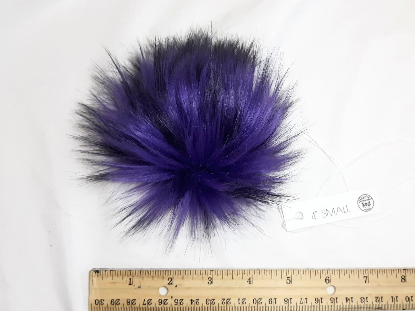 AMETHYST Purple Faux Fur Pom Poms | Gypsy Dreamer Crochet