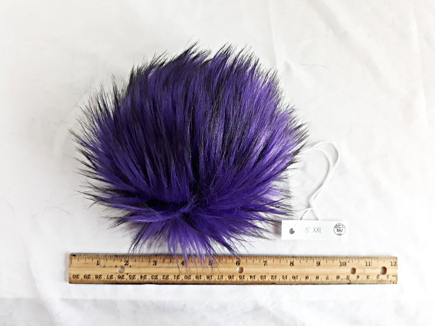 AMETHYST Purple Faux Fur Pom Poms | Gypsy Dreamer Crochet