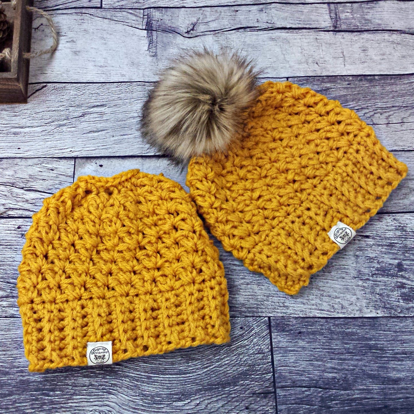 Chunky Bun Beanie Crochet Pattern | VALERIE